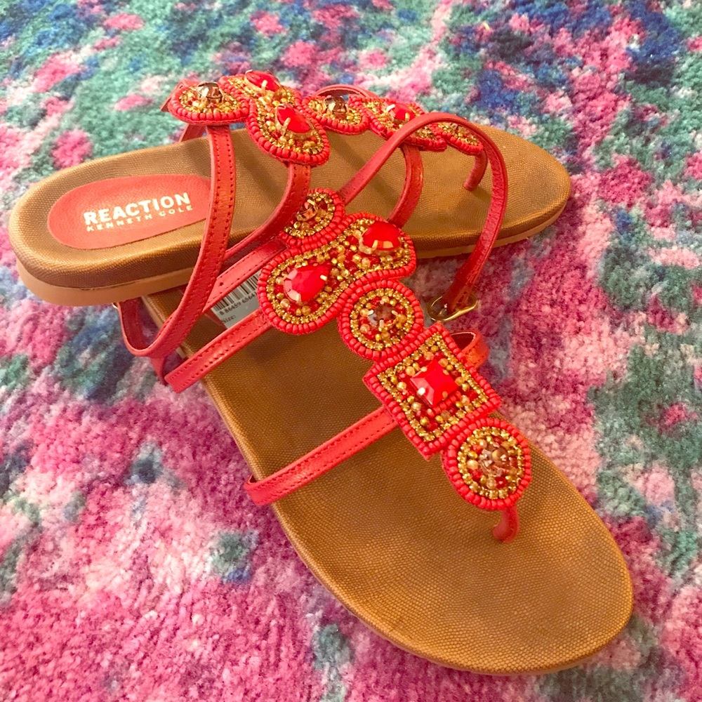 Jeweled sandals